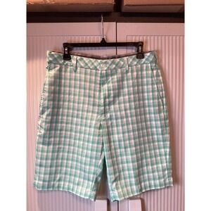 Golf‎ Shorts Walter Hagen Majors 11 Plaid Golf Shorts Men's 34 Performance